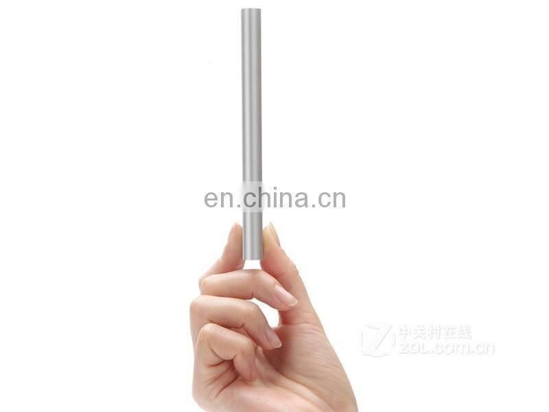 2020 oem logo printing aluminum power bank colorful super thin metal power charger laser print charger