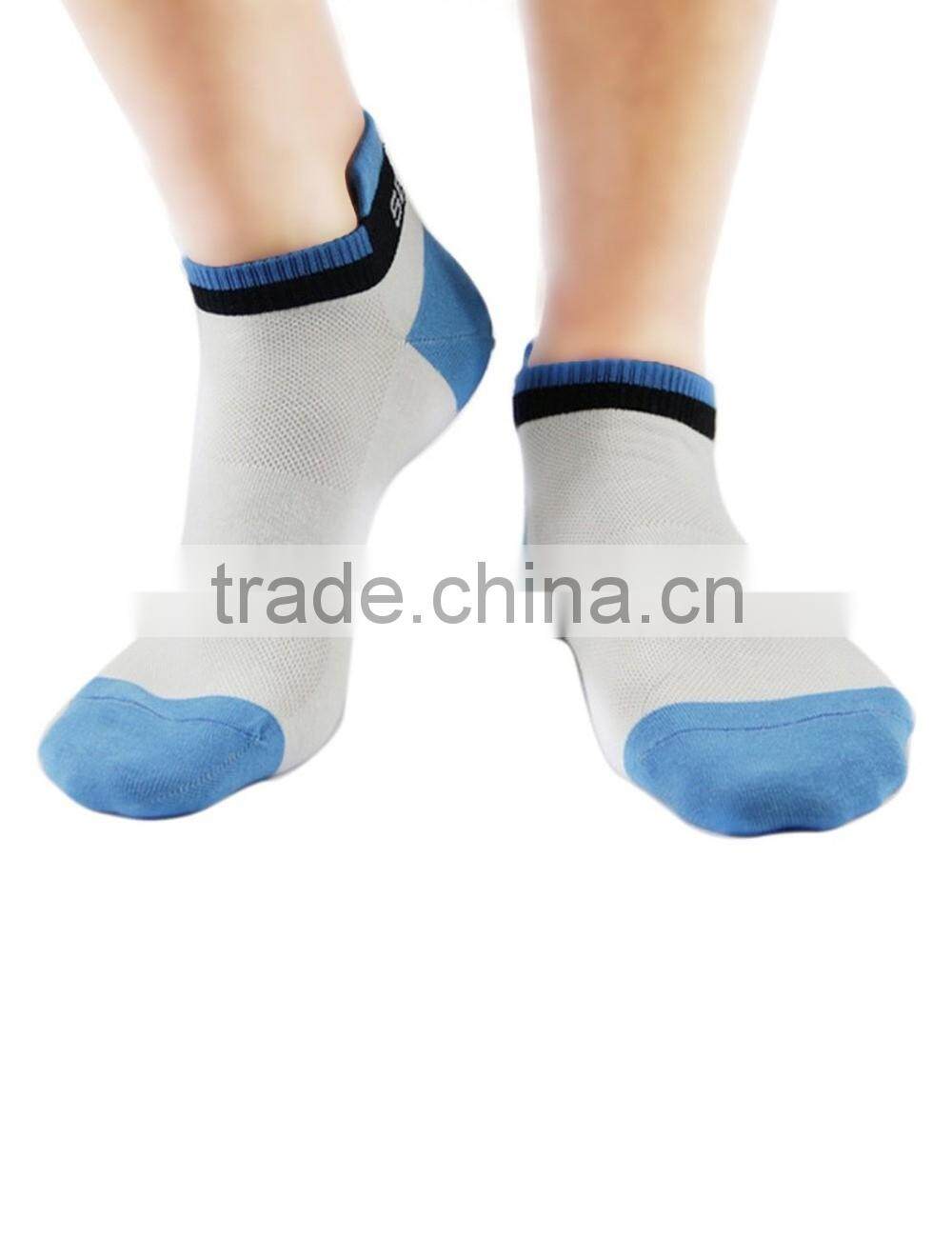 Custom Design sports Ankle Sock with two color pattern 2016