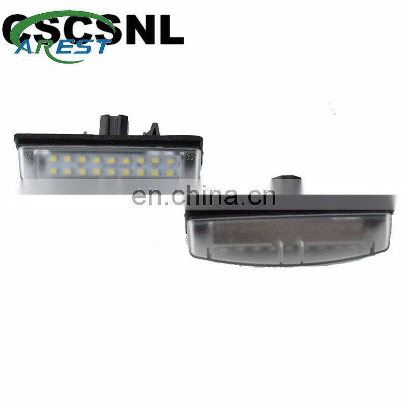 2X Car LED License Plate Light 12V SMD Number Plate Lamp For Toyota Avensis Verso Camry Aurion Prius For Lexus IS200 LS430 GS300
