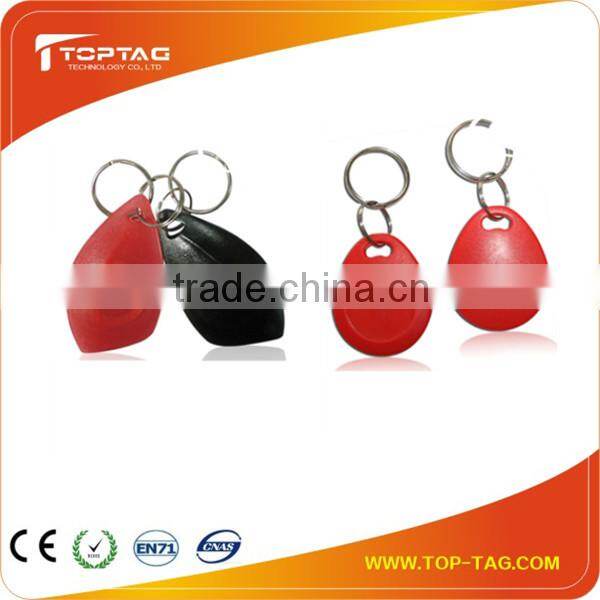 13.56mhz Flower Shape RFID key tag or customized shape
