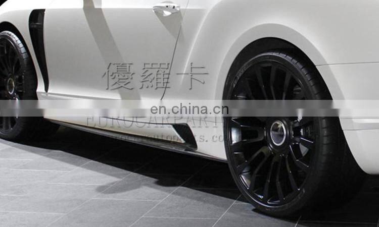 GT V8 fit for M style GT V8 carbon fiber front lip side skirts and rear diffuser