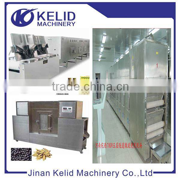 High efficient automatic micro wave dryer machine