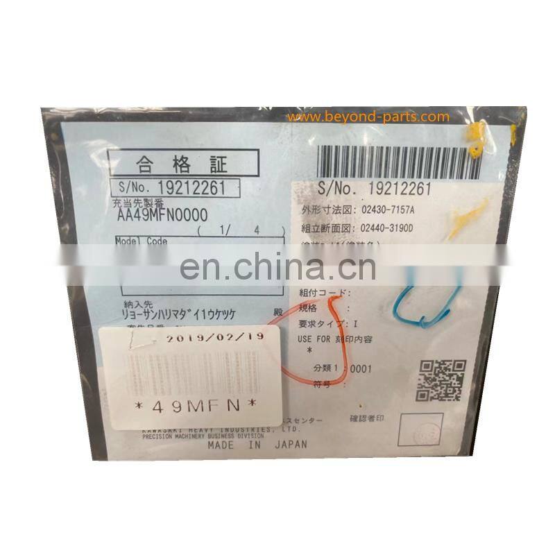 original excavator hydraulic pump K3V140DT-1A7R-9T1L-BV