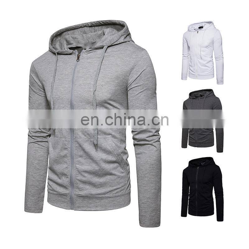 Wholesale Large Size Logo Men's/Women's Spring and Autumn Long Sleeve Hooded Cardigan jacket jogging suit