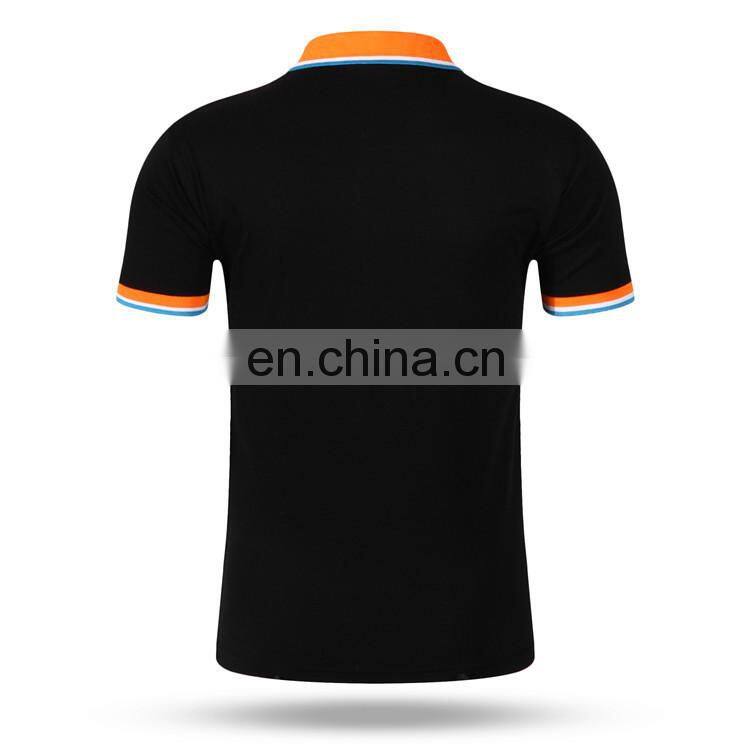 2021 corporate short-sleeved lapel polo shirt custom embroidered logo work clothes advertising shirt printing class clothes