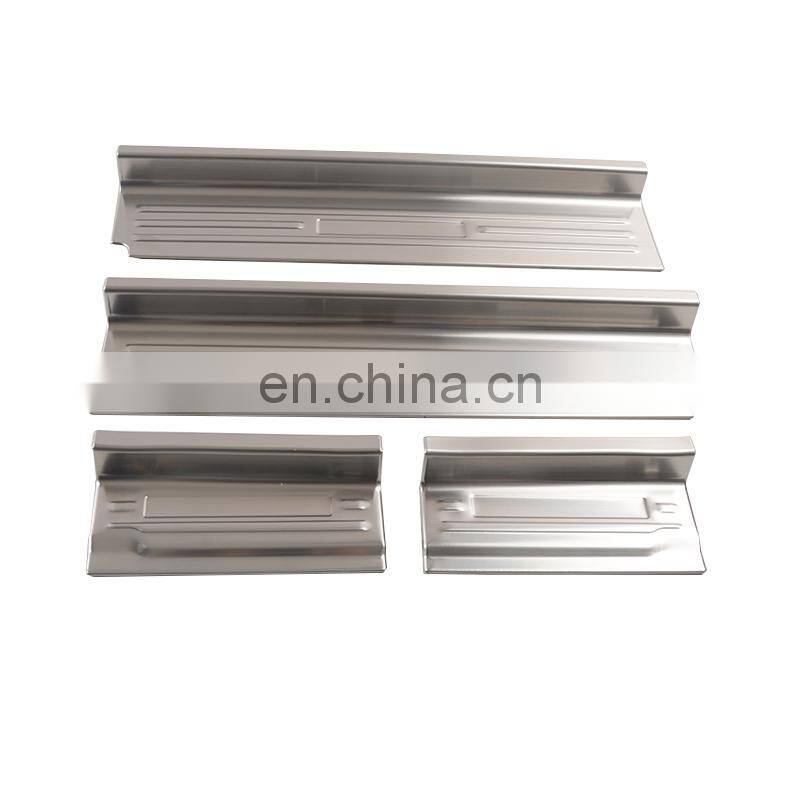 304 Stainless Steel Door sill For Jeep Wrangler JL 2018 Threshold auto accessories