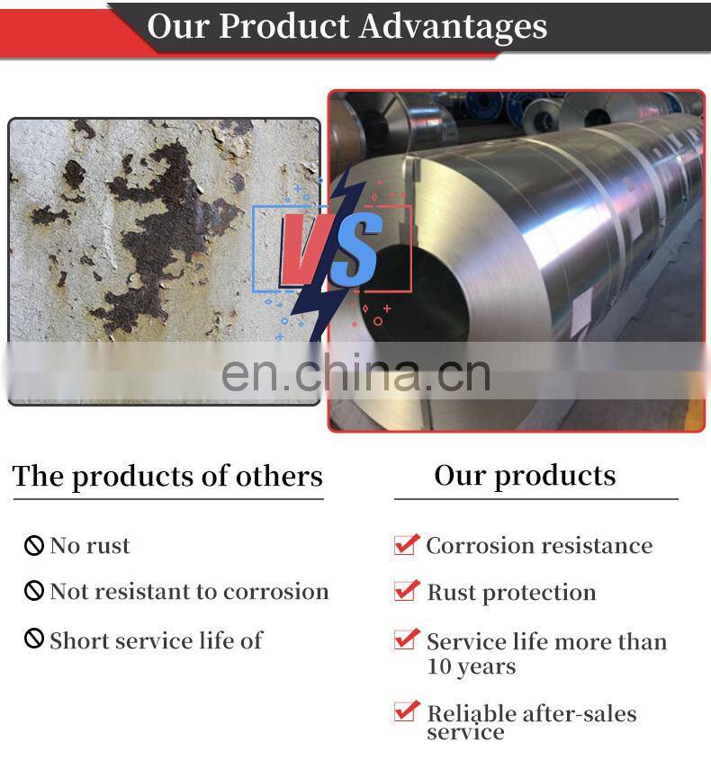 29 gauge s350 galvanized steel strips coils gi z275