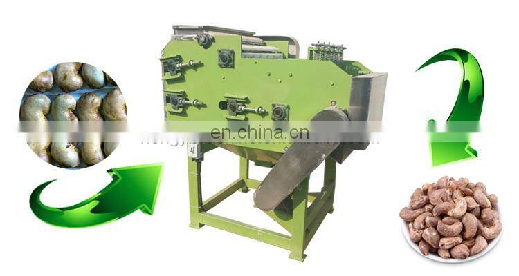 High Quality Cashew Processing Machine, High Efficiency Automatic Almond Shelling Machine, High Quality Cashew Nut Huller