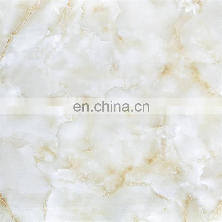 Super Glossy White Marble Look Polished Porcelain Floor Tile 60X60