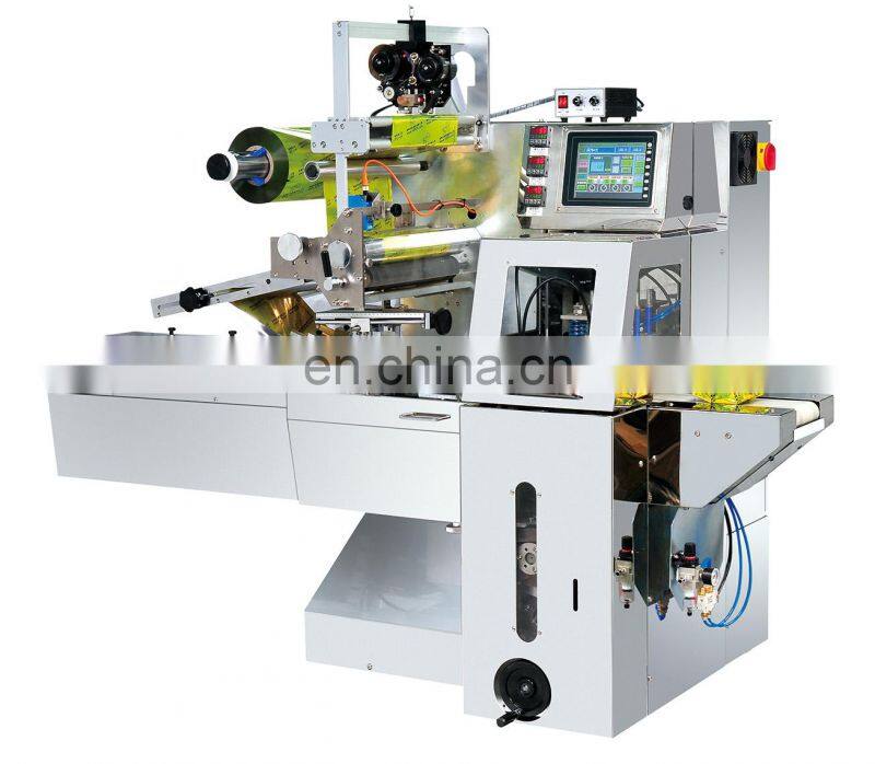 Ruipuhua pineapple pie/cake/pastry automatic pillow horizontal packing packaging machine with paper bag