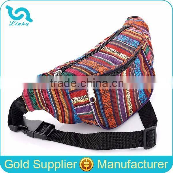 Hot Selling Unisex Tribal Print Fanny Pack Customize Fanny Pack 2016