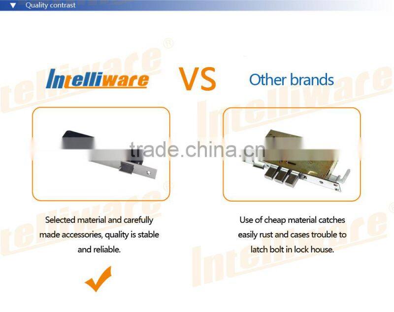 Powder coating multipoint door locks and wooden door lock