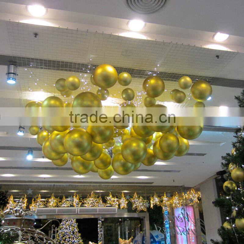 Atrium shopping mall Christmas decorations hanging ball christmas decoration