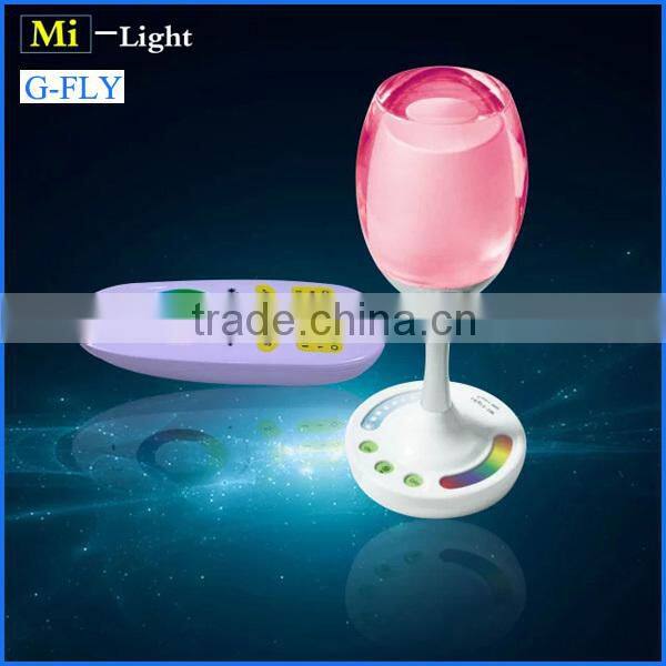 Best selling led party bulb romantic wine cup light gift usb charger wifi control wireless rgb led light