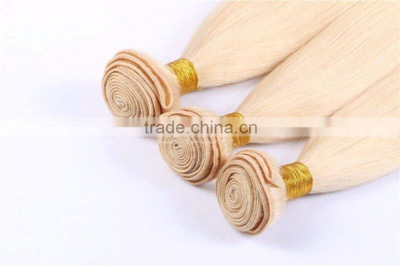Cheap quality virgin human hair cheap blonde hair bundles