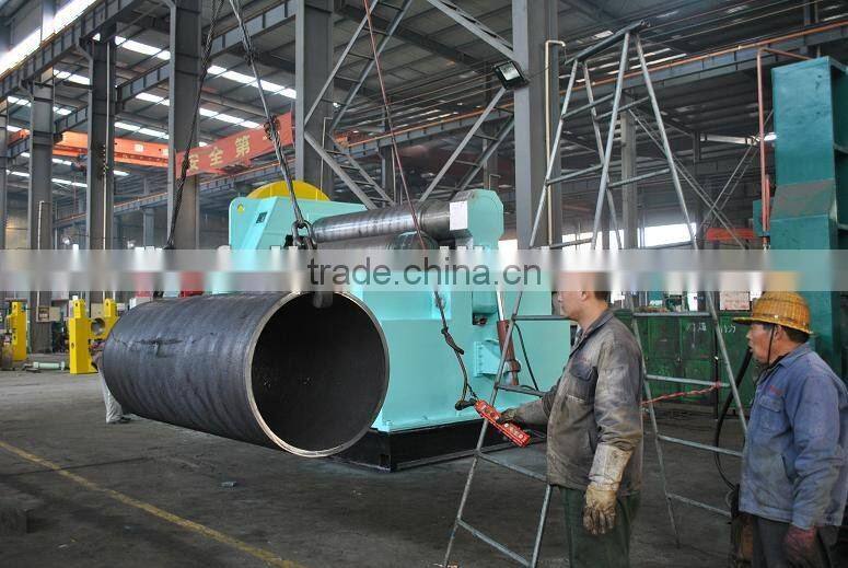 W12-40/2500 metal sheet 4 roller bending machine 4 roller rolling machine