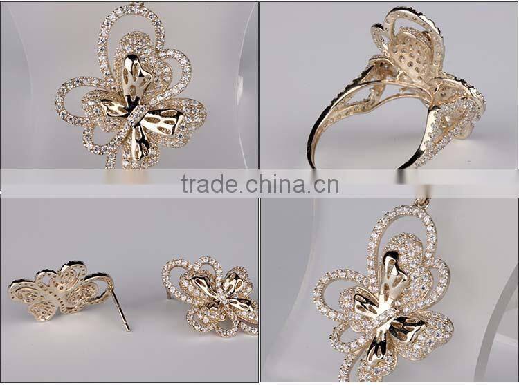 China wholesale 925 silver china wholesale 925 silver jewelry set