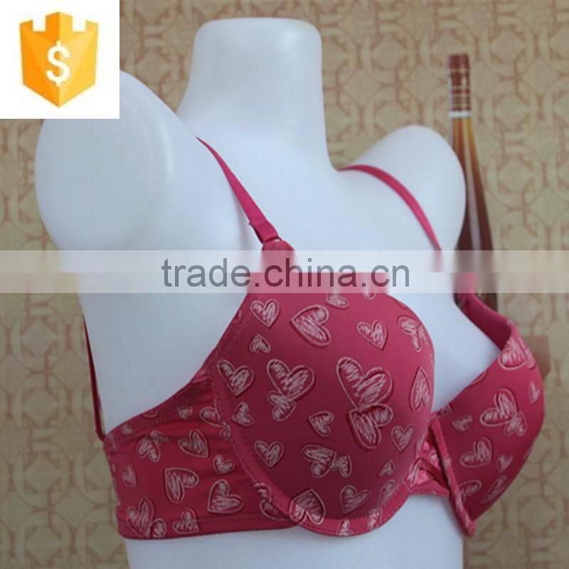 The hot personality love pink bra photo