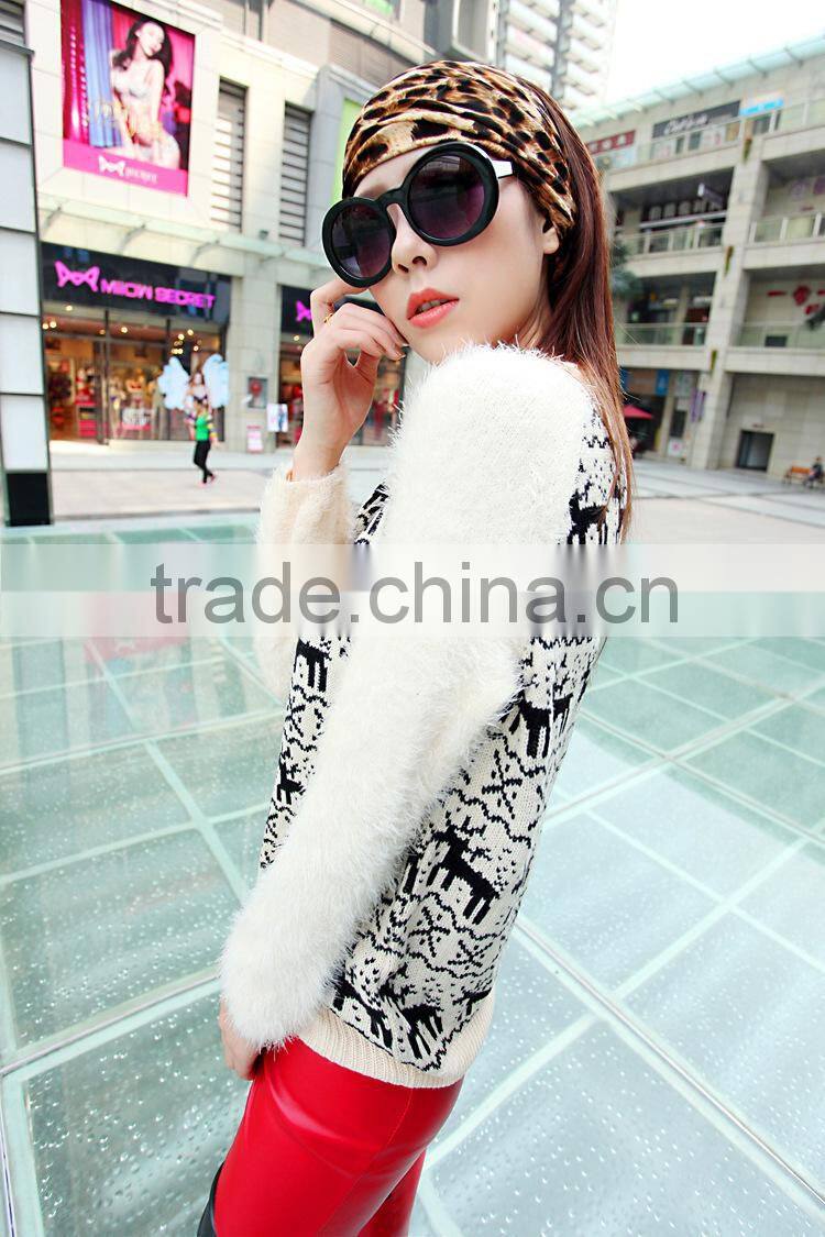 2015 New Style Elastic Hairband Fashion Leopard Printed Women Headband Headwrap