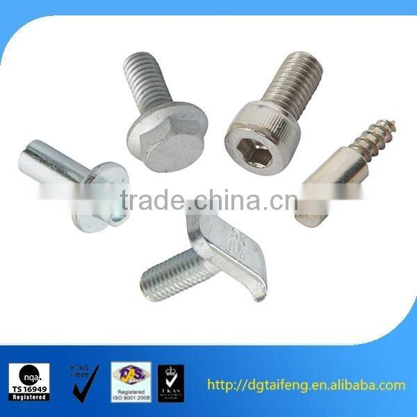 many kinds of custom special bolts hardwares