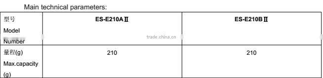 ES-E210BII Analysis instrument electronic laboratory compact Micro Analytical Balance (20g/0.01mg)