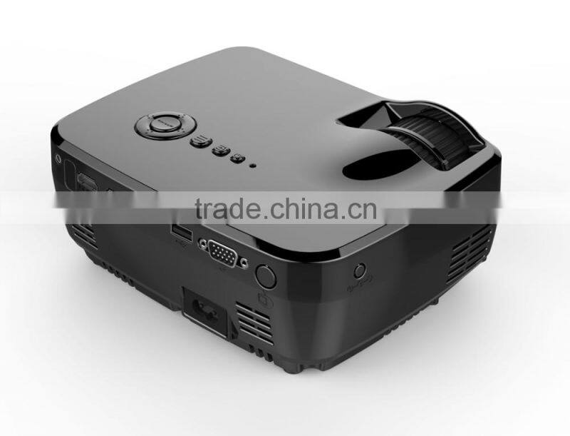 LCD LED Mini Projector 800 Lumens Full HD 1080P Potable Projector For Home TV Movie Video Game