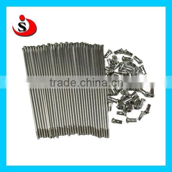Motorcycle Colorful Stainless Steel Spokes And Nipples