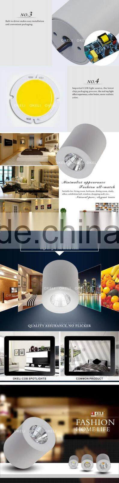 1w 3w 5w mini led spotlight with high PF driver