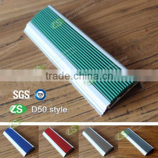 Rubber anti-slip strip/stair nosing for stairs