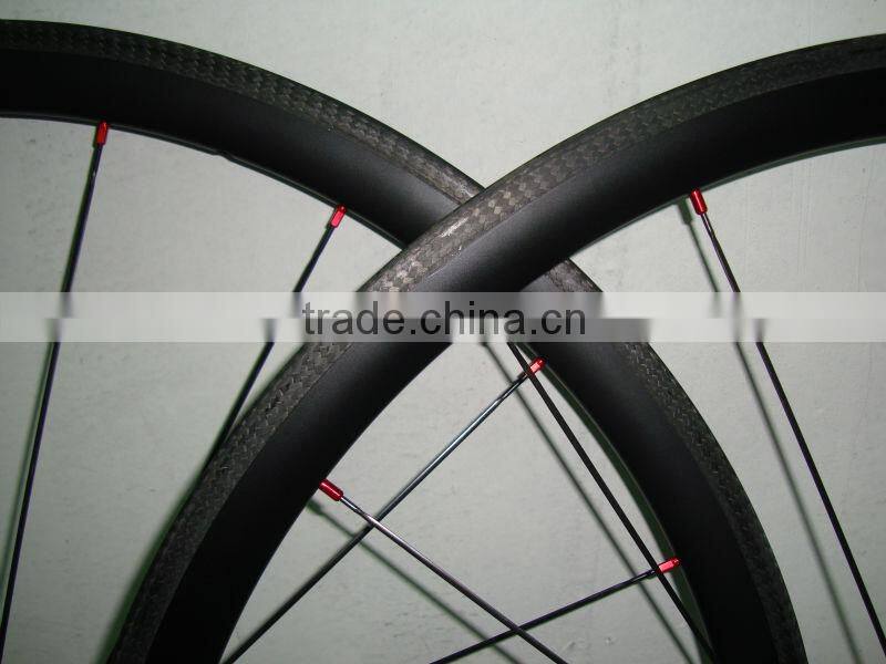 2016 Super light and high quality carbon tubular road wheel SL-3T