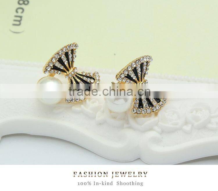 2016 Hot Sell Korean Style Simulated Pearl Earring ForWomen DRJ0548