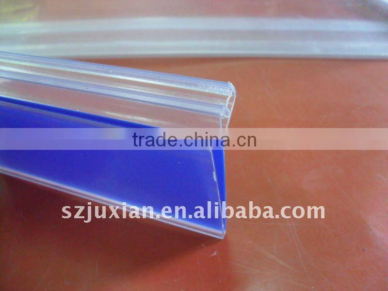 supermarket data strip holder