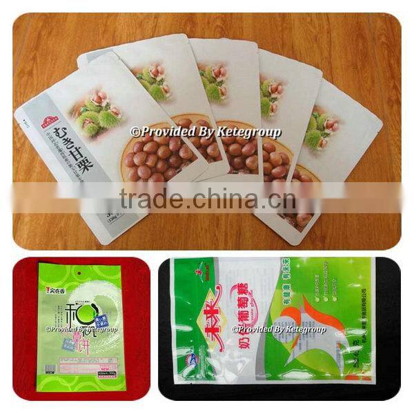 Servo Control Stand Up Zipper Making Machine