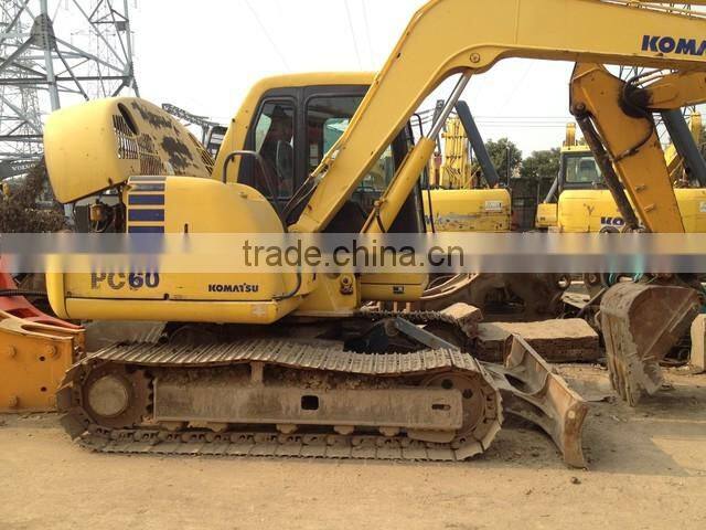 used good condition excavator PC60 in cheap price for sale
