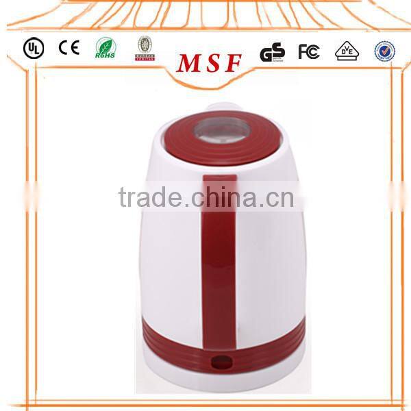 360 Degree Rotational Base Automatic Plastic Electric Kettle