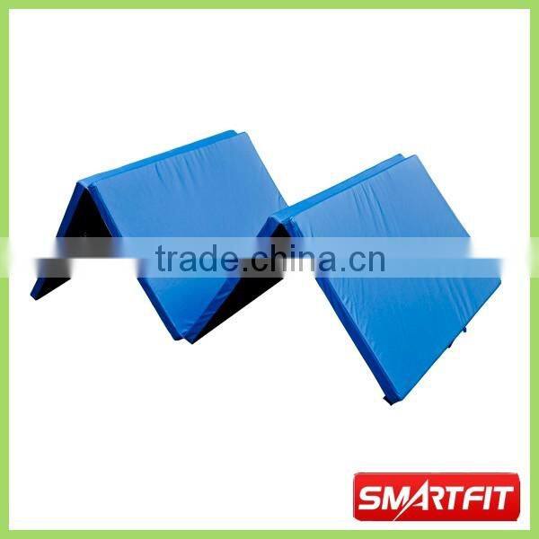 4 fold portable exercise mat foldable training mat