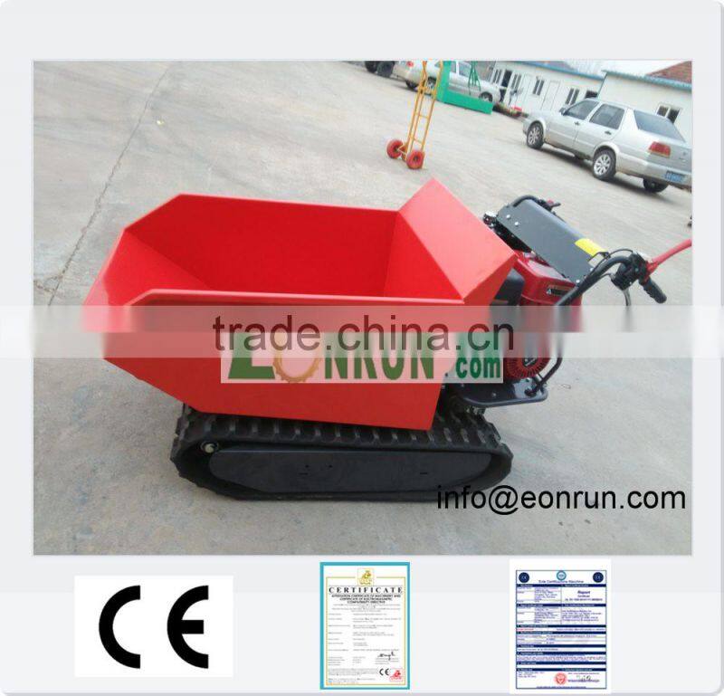 Auto tip hydraulic mini dumper