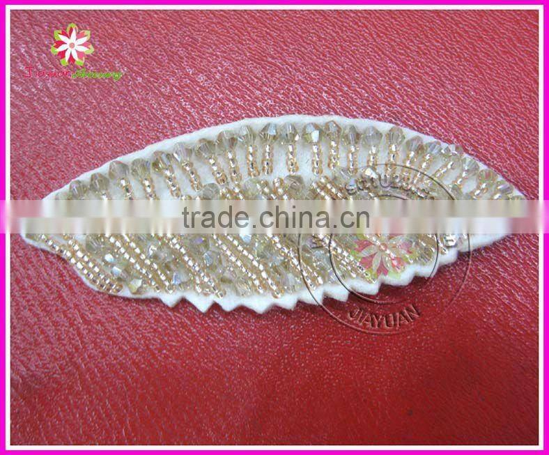 Garment crystal applique patch, crystal rhinestone applique, Crystal Embellishments Rhinestone Applique for Bridal Trimming