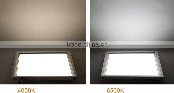 2016 new ultra thin led light panel 44W slim square led panel light 620*620 led ceiling light CRI80Ra 85LM flat panel lighting