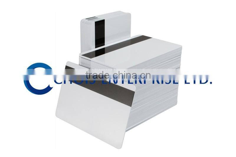 Blank Printable Credit Card Sized HiCo/ LoCo PVC Magnetic Stripe Card