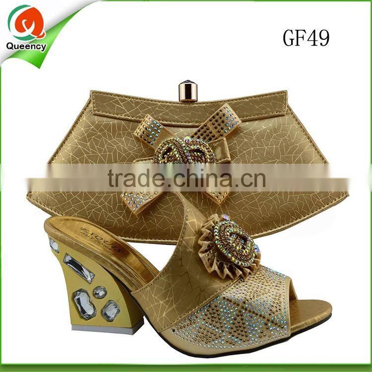 mint green italian shoe and bag set to match medium heel ladies sandals from guangzhou for wedding party