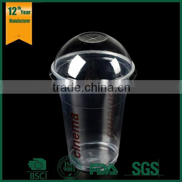 plastic cups,custom printed clear transparent disposable pp pet plastic cup with lid,free lemon cup