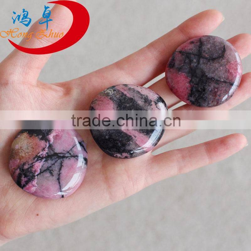 Beautifully carved and polished New Jade Palm Stone