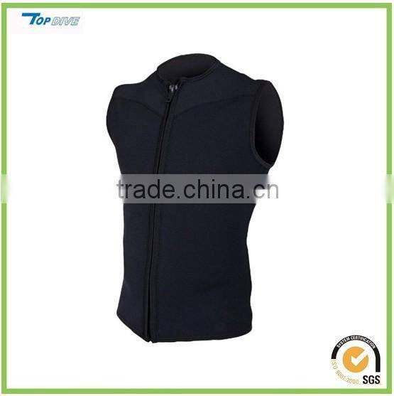 Neoprene men's exercise Vest boating vest water sports vest