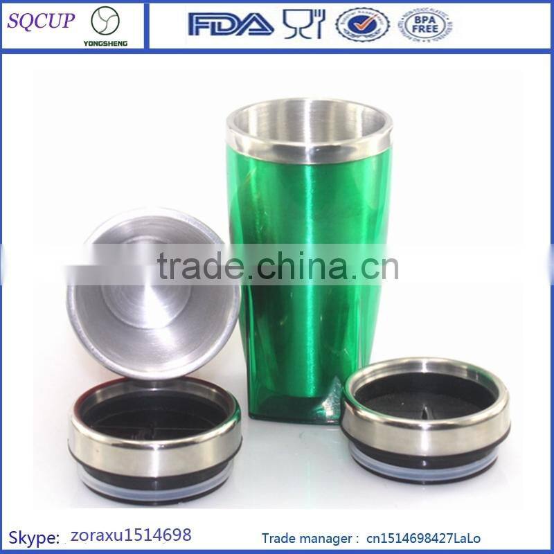 450ml Personalized Double Wall Thermos auto/Travel mug/Insulated Coffee Tumbler Wholesale