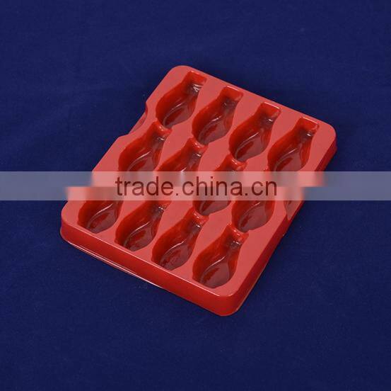 Plastic blister packaging for coins, blister card packaging