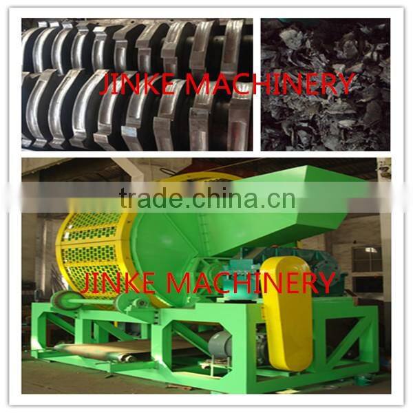 tire recycling shredder