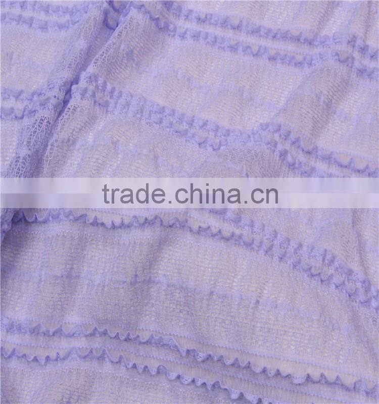 100%poly swiss double organza formal dress patterns lace