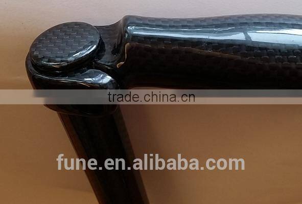 Pair of Carbon Bar End Caps Plugs for MTB