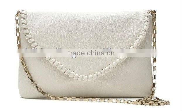 Small square single shoulder handbag envelope style bag